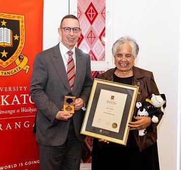 Ngareta Timutimu awarded prestigious University Medal