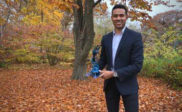 Mac grad’s robotic arm offers students a chance to solve the problems of tomorrow