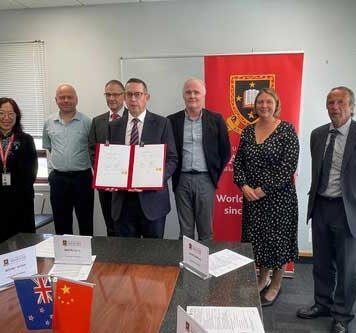University of Waikato signs new joint programme with Hainan University