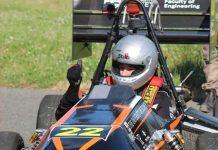 Successful test drive gives green light to student-built race car