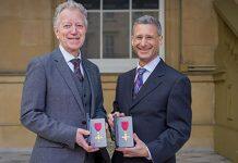 OBEs awarded at Buckingham Palace