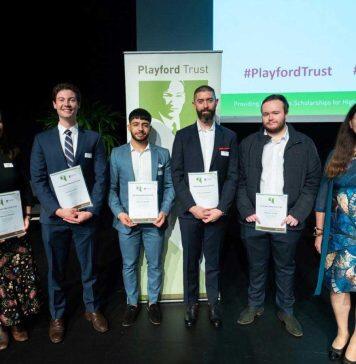 2023 Playford Trust Scholarship recipients