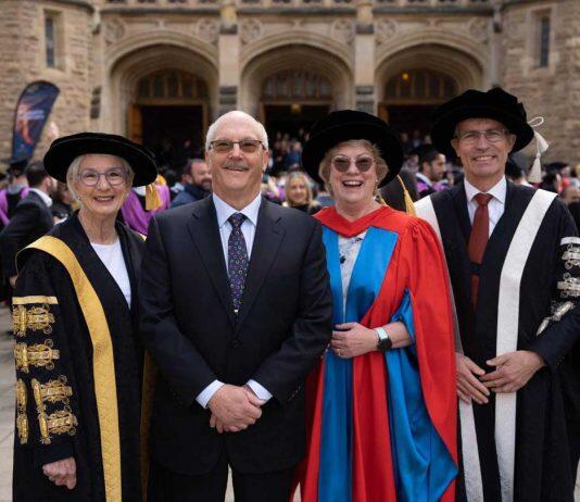 Esteemed duo recognised during graduation ceremonies