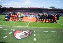 Bournemouth University host girls’ football festival at Vitality Stadium
