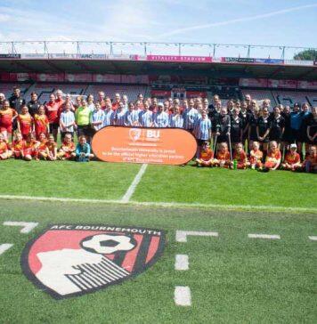 Bournemouth University host girls’ football festival at Vitality Stadium