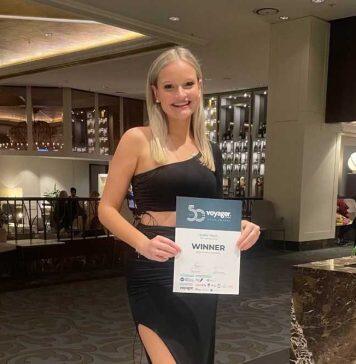 Journalism award the icing on the cake for postgraduate student