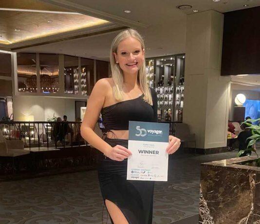 Journalism award the icing on the cake for postgraduate student