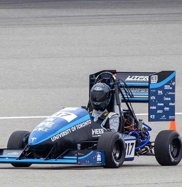 ‘It’s a team effort’: Electric car sparks international success for U of T students