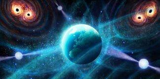 Astronomers reveal hints of a new gravitational wave murmur