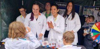 Children turn scientists in outdoor lab