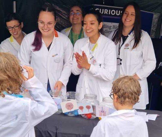 Children turn scientists in outdoor lab