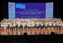 Aspiring doctors from the class of 2028 begin their journey at White Coat Ceremony 2023