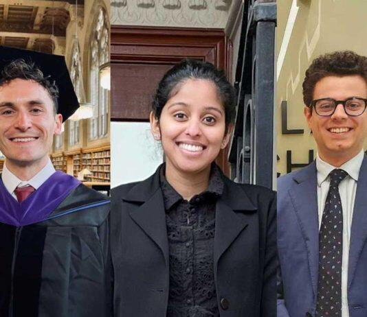 Law alumni win prestigious international fellowships