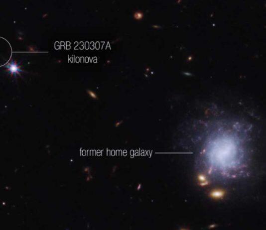 James Webb Space Telescope makes first detection of heavy element from star merger