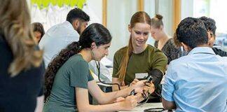 Southampton teens look to future NHS careers by trailing medical students at city hospital