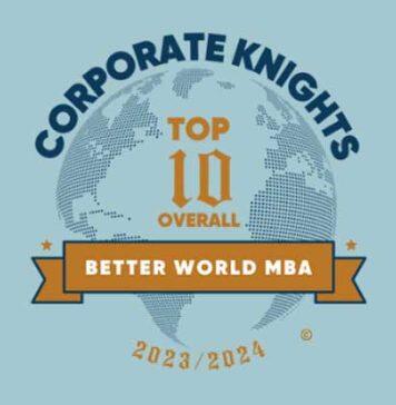 MBA Top 10 Globally in 2023 Corporate Knights Rankings