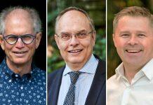 Three outstanding faculty members named Distinguished University Professors
