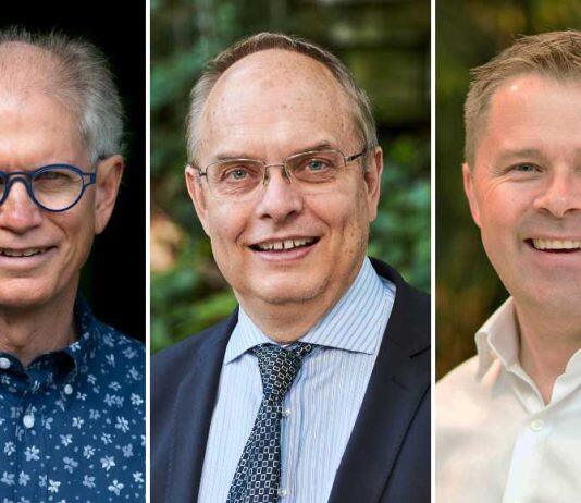 Three outstanding faculty members named Distinguished University Professors