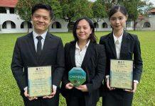 NUS Law students win regional championship of international environmental law moot
