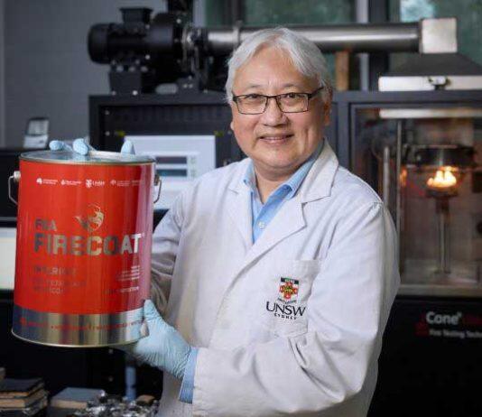 UNSW fire safety innovator wins at Shaping Australia Awards