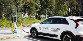 Monash University’s Electric Vehicle charging stations drive a passion for sustainability