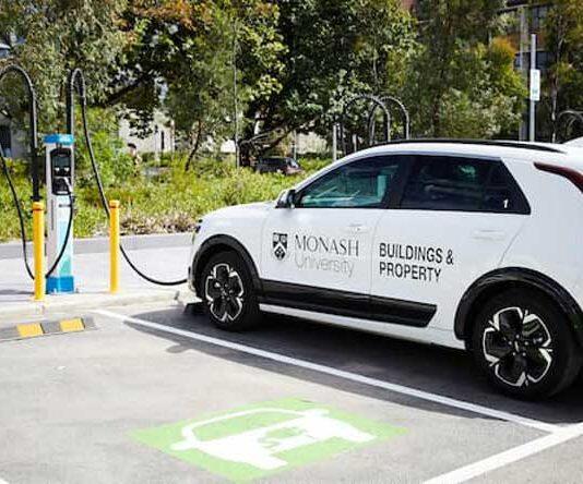 Monash University’s Electric Vehicle charging stations drive a passion for sustainability