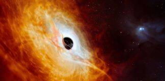 Monster black hole devouring one sun every day