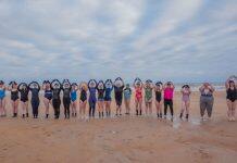 Staff raise £800 with International Women’s Day dook for Fife Women’s Aid