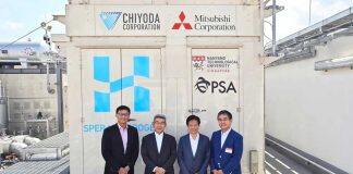 Dehydrogenation demonstration begins for green heavy vehicles