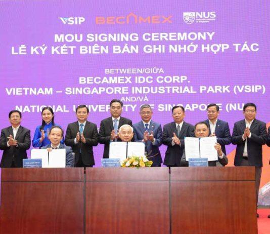 NUS deepens collaborations with Vietnamese partners to promote education, industry development and innovation