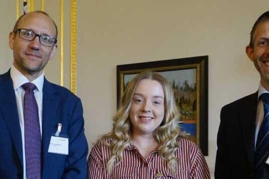 Durham student gives speech at global event at Canadian High Commission