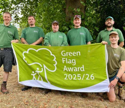 Royal Fort Gardens wins Green Flag Award for ninth consecutive year