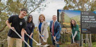 Breaking ground: New Monash University student accommodation