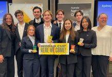 Students building a reputation recycling plastic waste