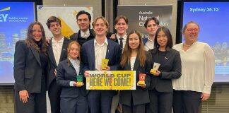 Students building a reputation recycling plastic waste