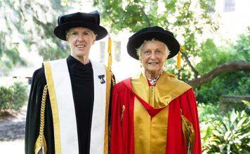 Trailblazing professor and brilliant protégé awarded honorary doctorates