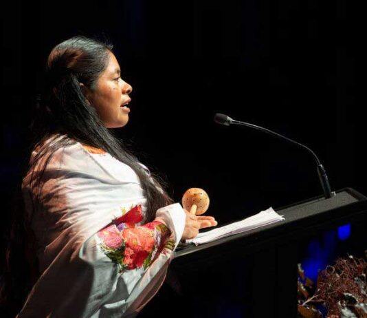 Mayan knowledge educator delivers 2025 Narrm Oration